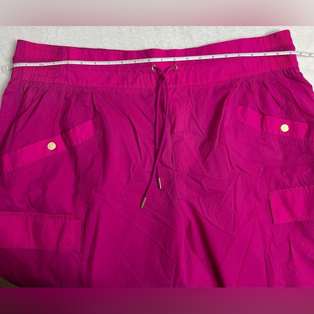 Athleta+Alicia Keys Collab Womens Sz 22 High Waisted Pink Utility Cargo Joggers - Picture 8 of 11